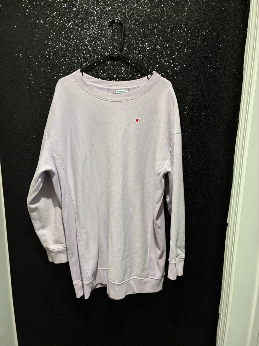 Champion Lilac Pullover Sweater Dress